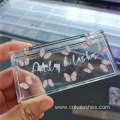 acrylic lashes boxes clear eyelash packaging box